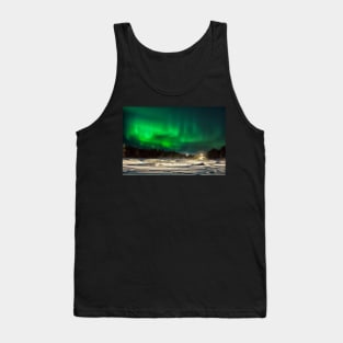 Aurora Dancing Above Inari Tank Top